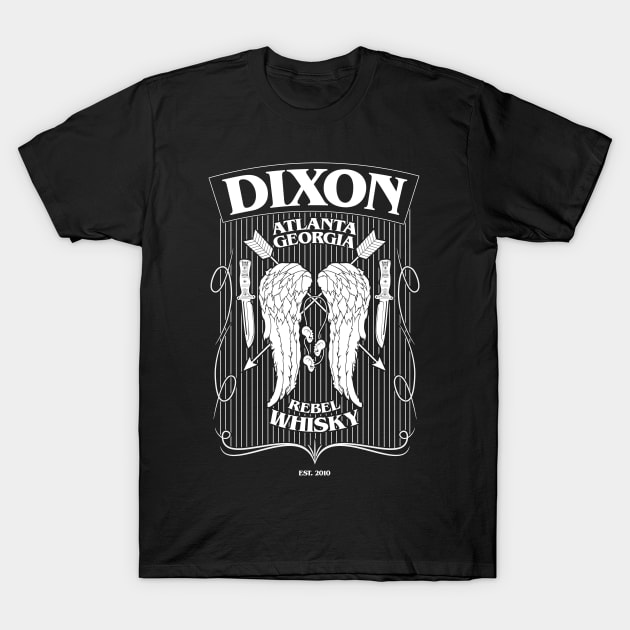 Dixon Rebel Whisky T-Shirt by gastaocared